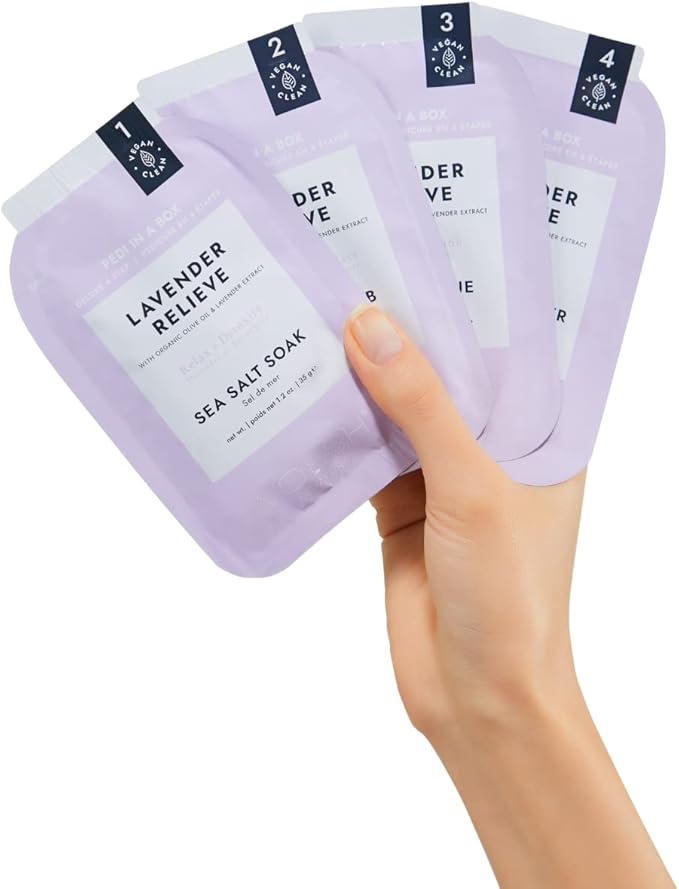 VOESH Pedi in a Box – Lavender Relieve