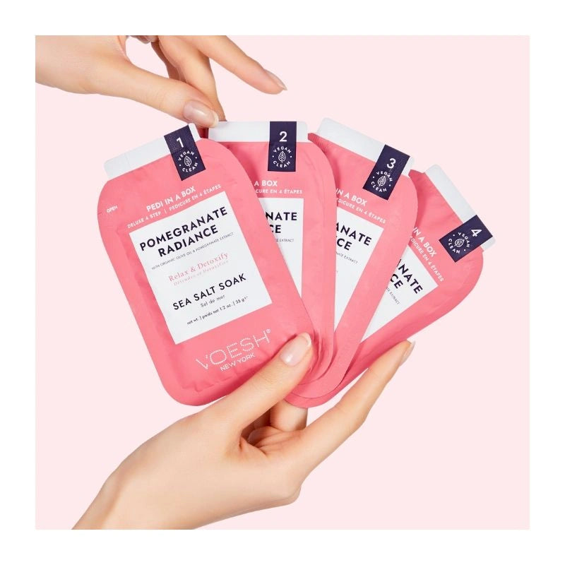 Voesh Pomegranate Pedi Kit