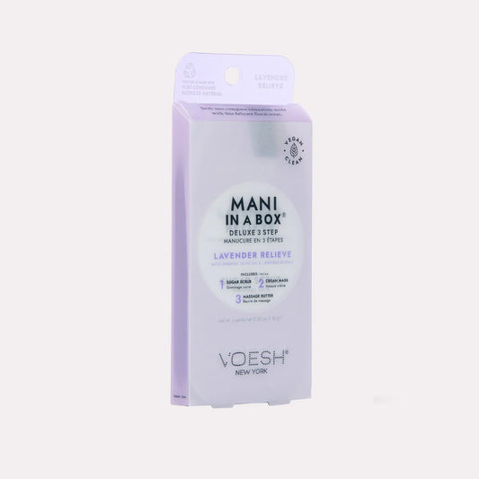 VOESH Mani In A Box Deluxe 3 Step – Lavender Relieve