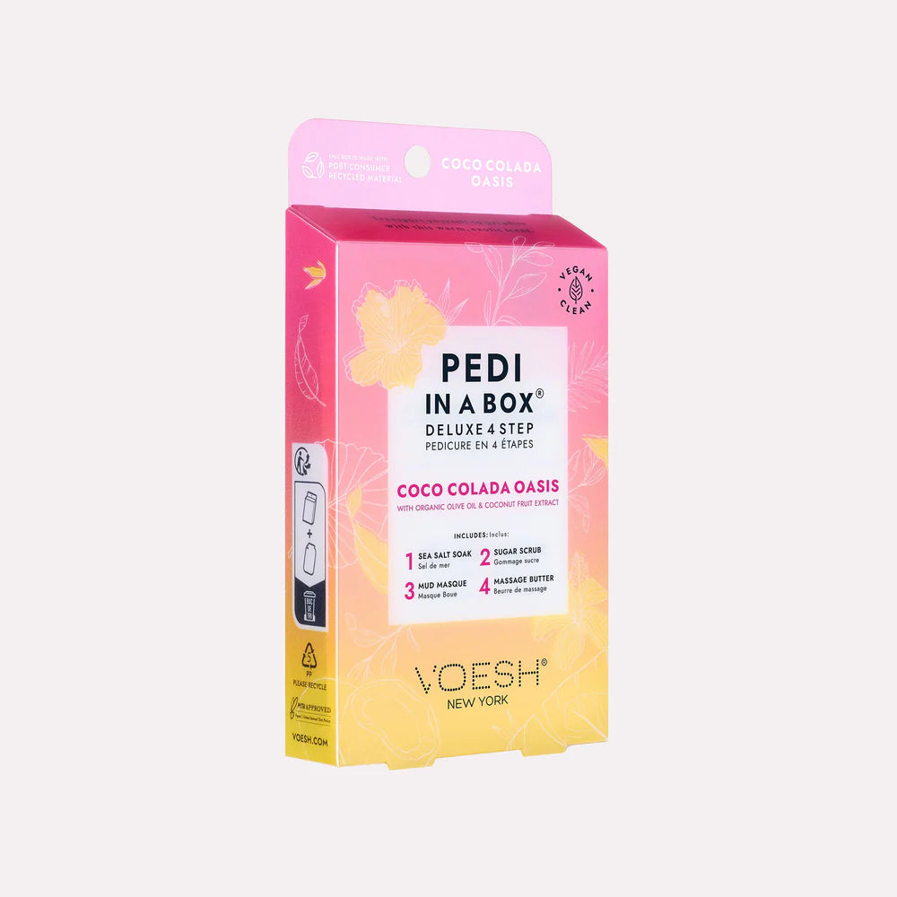 VOESH Pedi In A Box Deluxe 4 Step Coco Colada Oasis