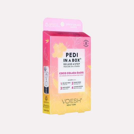 VOESH Pedi In A Box Deluxe 4 Step Coco Colada Oasis