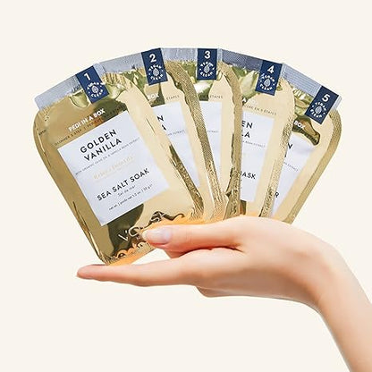 VOESH Pedi in a Box Glimmer – Golden Vanilla