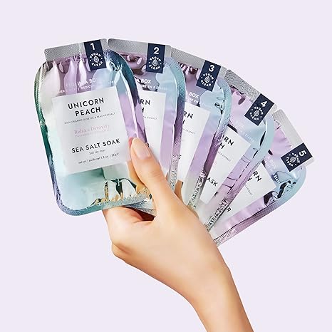 VOESH Pedi in a Box Glimmer – Unicorn Peach