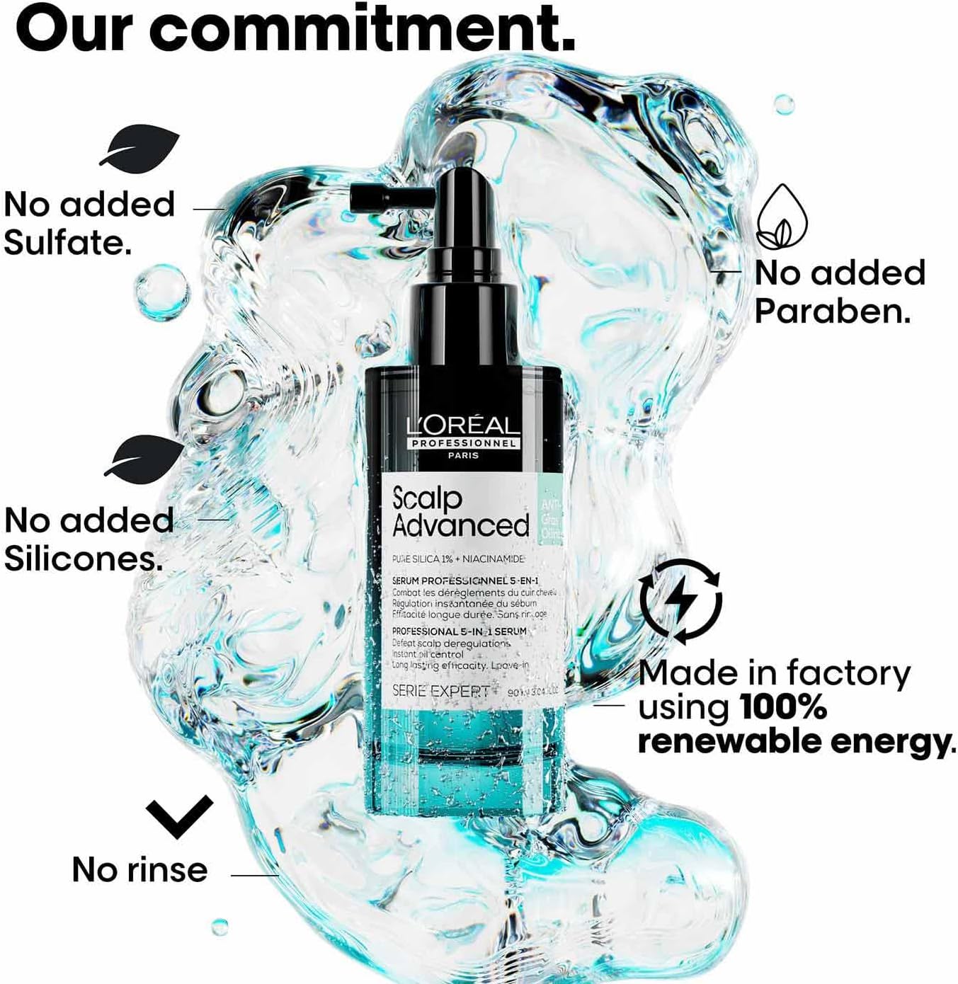 L’Oréal Scalp Advanced Anti-Oiliness 5-in-1 Scalp Serum (90ml)
