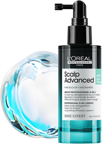 L’Oréal Scalp Advanced Anti-Oiliness 5-in-1 Scalp Serum (90ml)