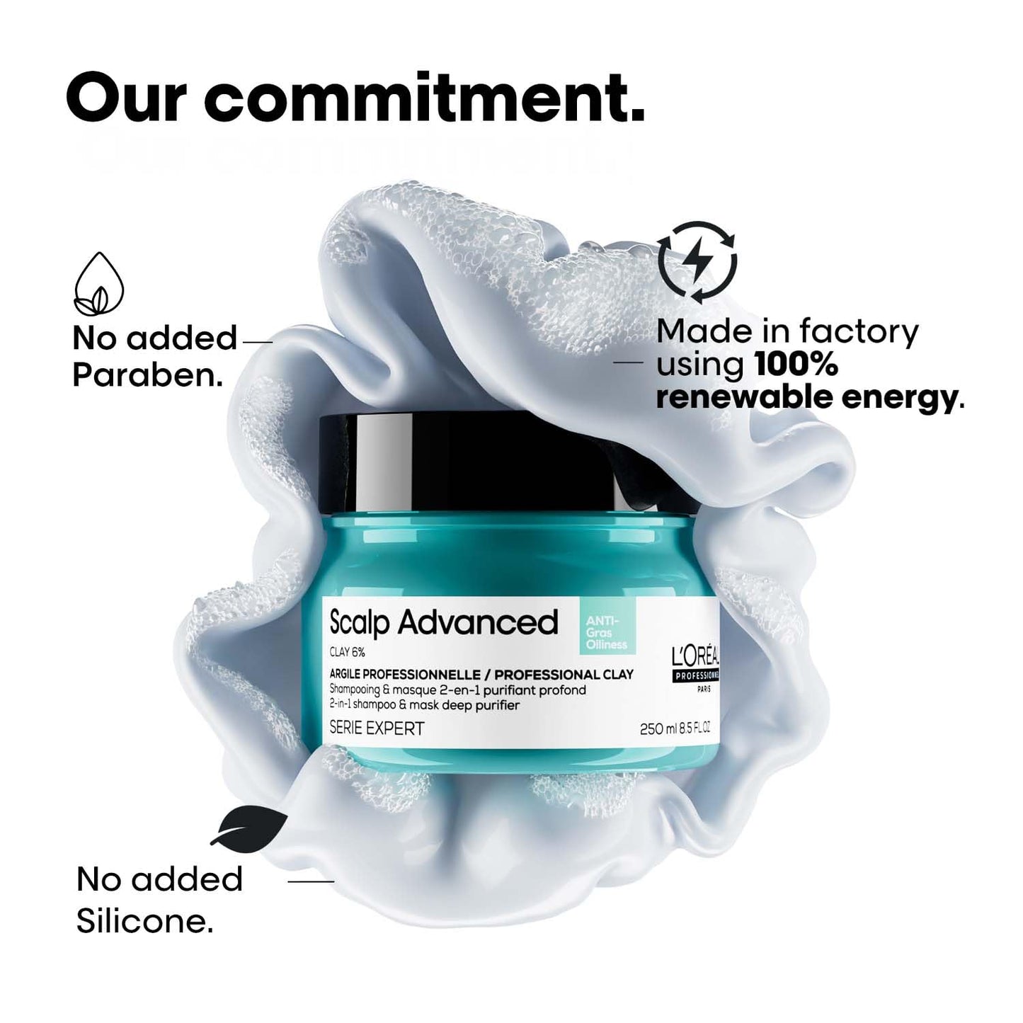 L’Oréal Scalp Advanced Anti-Oiliness Clay (250g)