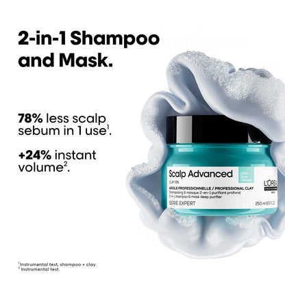 L’Oréal Scalp Advanced Anti-Oiliness Clay (250g)