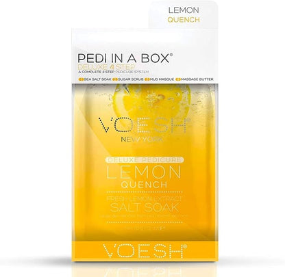Voesh Pedi In A Box (4 in 1) Lemon Quench by Voesh