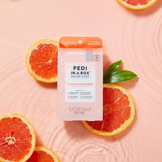 Voesh Pedi In A Box (4 in 1) Vitamin Recharge by Voesh