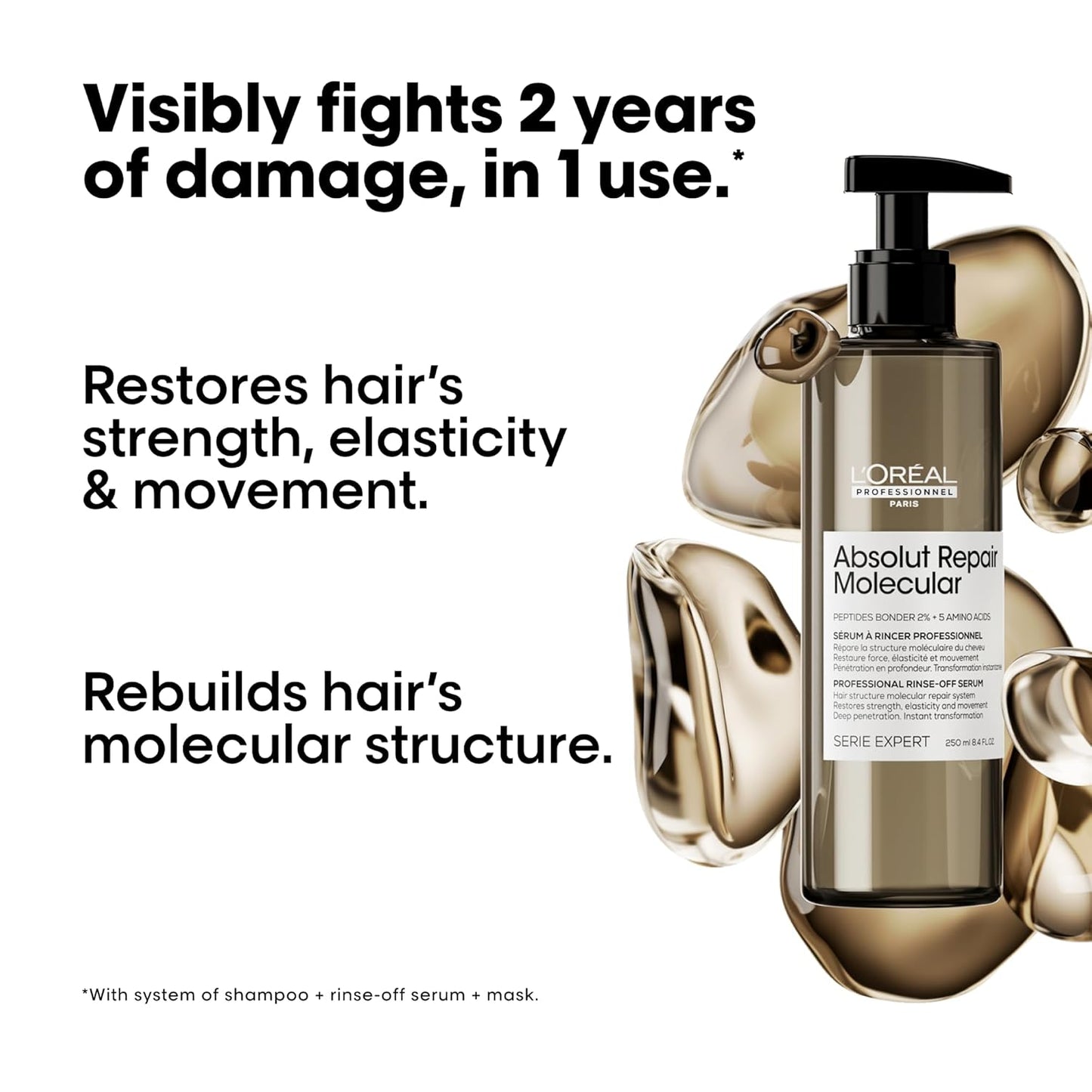 L’Oréal Absolut Repair Molecular Rinse-Off Serum