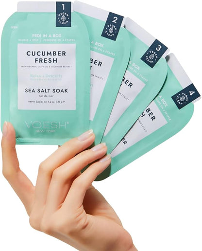 Voesh Foot Care - Pedi in Box Deluxe Cucumber