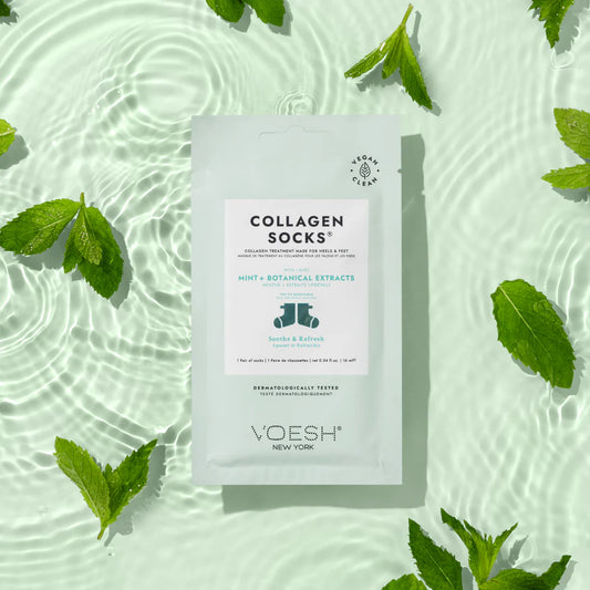 VOESH Collagen Socks Mint + Botanical Extracts